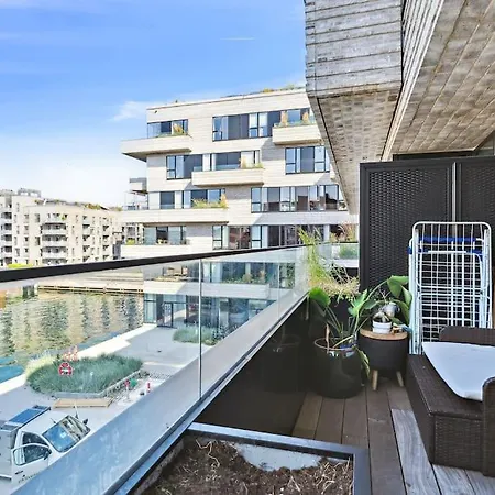 شقة Skandinavisk Elegance Pa Dunkerquegade كوبنهاجن